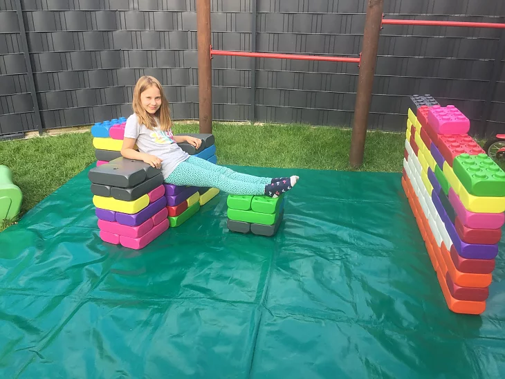 Große bunte Steckbare Bausteine 